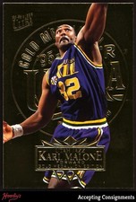 1995-96 Ultra Gold Medallion #185 Karl Malone UTAH JAZZ