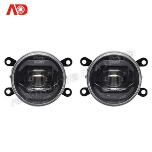 Für Ford Audi Opel Land Rover VW Citroen 90mm LED Nebelscheinwerfer Tagfahrlicht - Bild 1 von 12