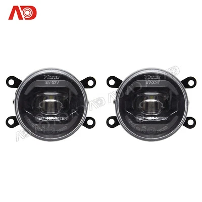 Für Ford Audi Opel Land Rover VW Citroen 90mm LED Nebelscheinwerfer Tagfahrlicht - Bild 1 von 4