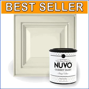 31 Fl. Oz. Nuvo Antique White Cabinet Paint - Professional Results, No Priming - Picture 1 of 6