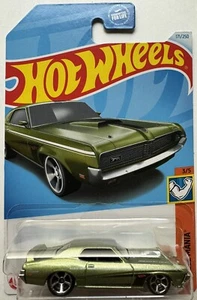 2024 Hot Wheels MUSCLE MANIA 3/5 '69 Mercury Cougar Eliminator 171/250 (Green) - Picture 1 of 2