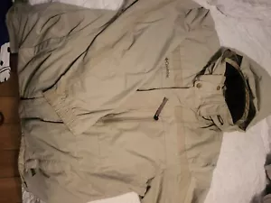 Columbia Men's Ascender Softshell Front-zip Jacket Light Tan M - Picture 1 of 7