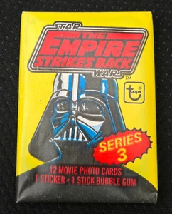 1980 Star Wars The Empire Strikes Back Series 3 Unopened Wax Pack - Picture 1 of 1