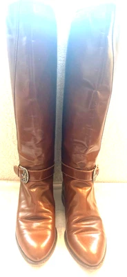 Botas marrones vintage para mujer Charles David Roberta talla 8 Foto 1 de 4