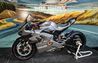 TAMIYA Ducati Superleggera V4 Ver.Custom Finished Painted Motorcycle Model Japan - Image 1 of 4