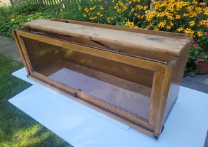 Antique Globe Wernicke Quarter Sawn Oak Barrister Bookcase Section - Picture 1 of 19