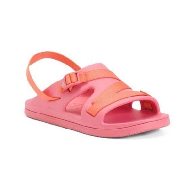 Sandalias Deportivas Chaco Niños Chillos Toboganes Cordones Exterior Rosa Talla 3 Foto 1 de 4