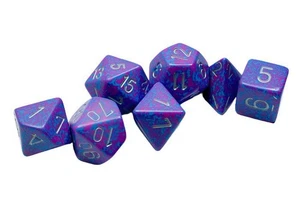 Chessex - Speckled Polyhedral 7 Würfel Set - Silver Tetra - Bild 1 von 3
