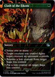 Clash of the Eikons (Borderless) U FINAL FANTASY 341 FOIL Near Mint - Bild 1 von 1