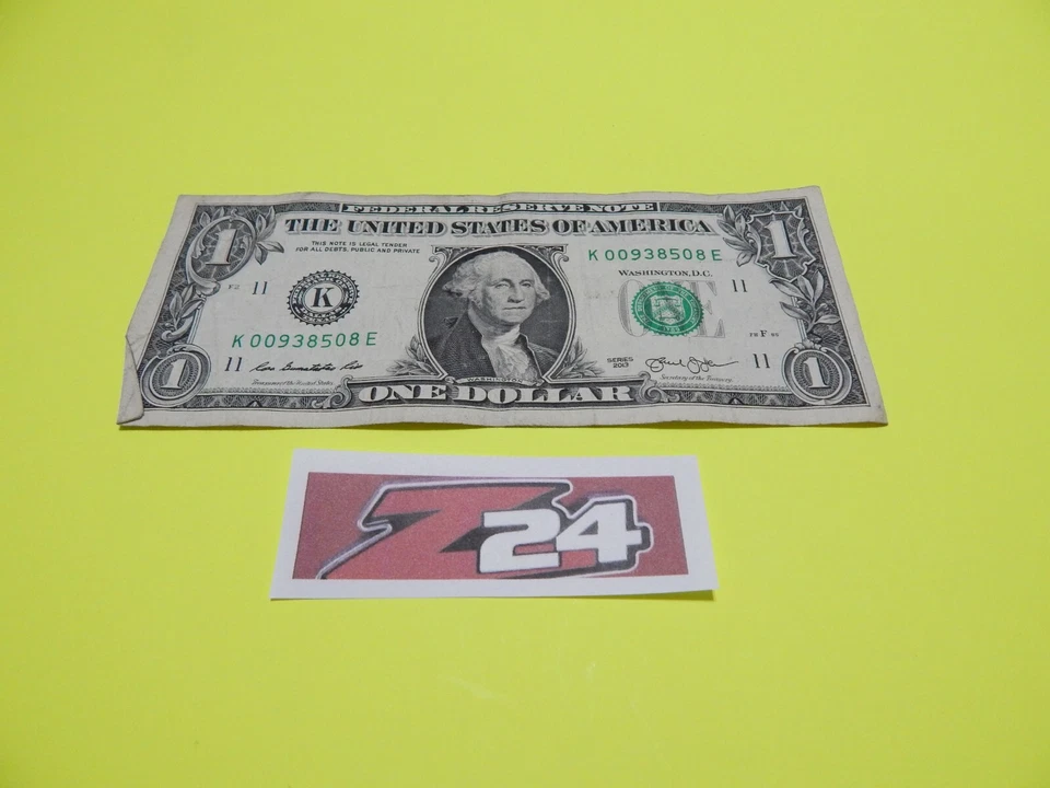 U.S. ONE $1 DOLLAR BILL CASH MONEY CURRENCY LOW SERIAL NUMBER 009 KE8a. - Image 1 of 1