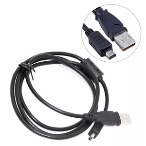 USB DC Akku Ladegerät + Daten SYNC Kabel Kabel Leitung für Olympus Kamera SZ-20 SZ-17 - Bild 1 von 4