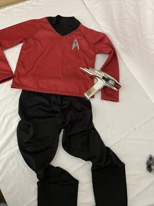 Rubie's Star Trek The Movie Child M Deluxe Red Shirt Costume - Picture 1 of 6