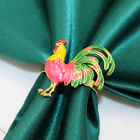 2 Pcs Rooster Napkin Handy Wedding Ceremony Decorations Decorate