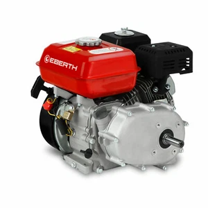 EBERTH Benzinmotor mit Ölbadkupplung 6,5 PS Standmotor Go Kart Motor 20 mm Welle - Bild 1 von 10