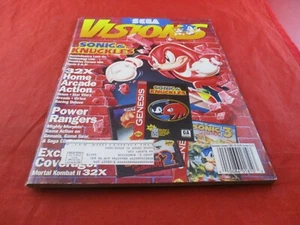 Sega Visions Magazine December / January 1995 Sonic & Knuckles Cover - Picture 1 of 2