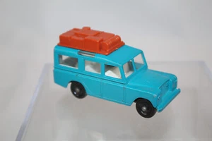 Vintage Lesney England Matchbox Series No. 12 Land Rover Safari Blue - Picture 1 of 7