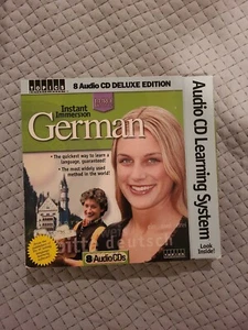 Instant Immersion German 8 Audio CD Deluxe Edition Language Learning Course - Picture 1 of 7
