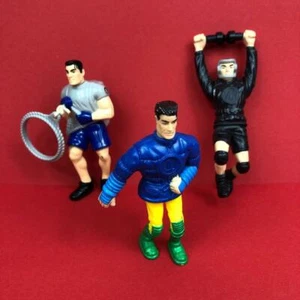 Vintage Hasbro Action Man Happy Meal McDonalds Toys UK 1990s 2000s x 3 - Picture 1 of 5