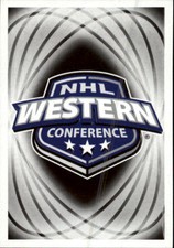 2010-11 Panini Stickers NHL Hockey #5 Western Conference Logo