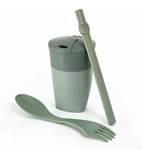 Light My Fire ReKit BIO 3-Piece(SandyGreen) Cup, Spork, Straw GIRL SCOUT EDITION - Picture 1 of 8
