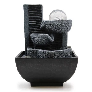 Tabletop Water Feature 18cm Relaxing Pouring Pots Tabletop Water Features - Picture 1 of 4