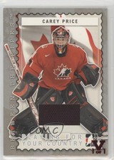 2006-07 ITG Between the Pipes Silver Vault Red 1/1 Carey Price #PC-11 0c3