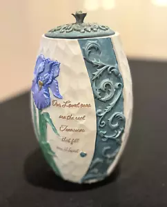 Treasures of the Heart "Comfort In Bloom" Floral Teelicht Kerzenhalter - Bild 1 von 7