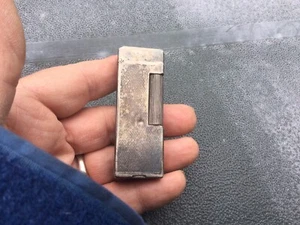 Vintage Sterling Silver Dunhill London Cigarette Lighter No Reserve - Picture 1 of 8