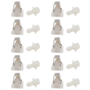 10PCS Dryer Machine Parts Door Lock Kit Compatible with For 306436 For 279570 - Picture 1 of 6