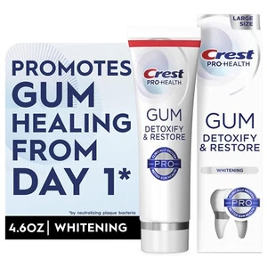 Crest Pro-Health Gum Detoxify and Restore Teeth Whitening Toothpaste 4.6 oz - Picture 1 of 5