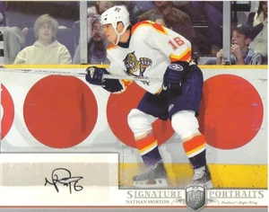 2006-07 BAP PORTRAITS - NATHAN HORTON - AUTOGRAPHED 8 X 10 PHOTO - Picture 1 of 1