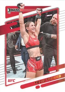 Tecia Torres 2022 Panini Donruss UFC Debut Edition 1st MMA Card #108 Strawweight - Picture 1 of 2
