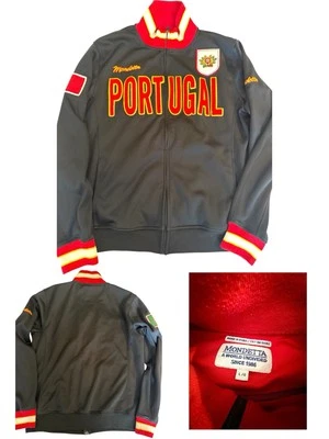 Portugal Futbol Soccer Team Track Jacket Size X-Large Large Warm Up Coat Ronaldo - Image 1 of 4