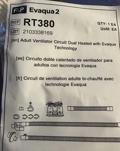 Evaqua 2 RT380 Adult Circuit Dual Heated Tech New/Sealed 09/2027 (1pc) - Picture 1 of 2