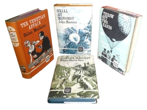 Spy Military Crime Books Bundle 1960s Hardback MI5 Where Eagles Dare - Foto 1 di 12