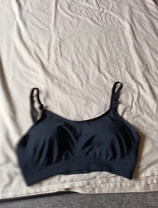 MARKS AND SPENCER SIZE L BLACK BRA - Picture 1 of 6