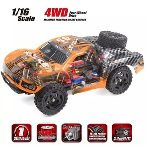 REMO 1/16 RC Truck 2.4Ghz 4WD High Speed Off-road Car Short Course Truck Rocket - Picture 1 of 1
