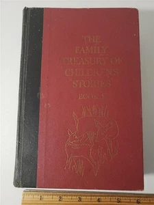 1956 THE FAMILY TREASURY OF CHILDRENS STORIES Double Day Book 1 Rhymes Classic - Picture 1 of 10
