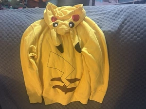 Pokémon Pikachu Boys Zip up Hoodie Sweatshirt Size Small Dress up - Picture 1 of 5