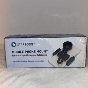 STARSCOPE Monoculare Supporto Telefono Telescopio Adattatore NUOVO SIGILLATO - Foto 1 di 3