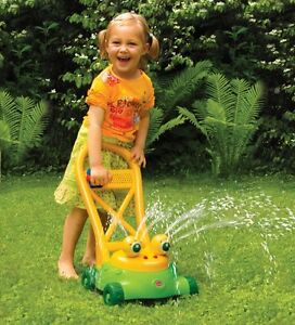 Kinder Rasenmäher Frosch mit Wasserspritzer "GOWI"                        558-83