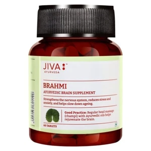 Jiva Ayurveda Brahmi Tablets - Picture 1 of 7