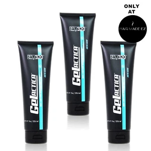 GELACTICA 8oz (Package of 3) Hair Gel for Men - Organic Ingredients - Water Base - Picture 1 of 5