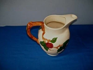 FRANCISCAN "APPLE" 64 OZ LARGE PITCHER ICE LIP OLDER BACKSTAMP USA UNUSED - Picture 1 of 4
