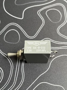 INTERRUPTOR DE CIRCUITO AIRPAX 510-B-252 2,5 AMP 120VDC 60 ohmios - Imagen 1 de 3