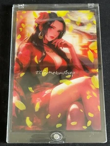 🔥 Boa Hancock One Piece Anime 3D Lenticolare Grande Carta Regalo da Collezione - Foto 1 di 1