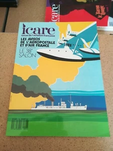 ICARE N°129       LES AVISOS DE L AEROPOSTALE ET D'AIR FRANCE  - Picture 1 of 2