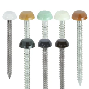 A4 Stainless Steel Polymer Headed Pins - Picture 1 of 9