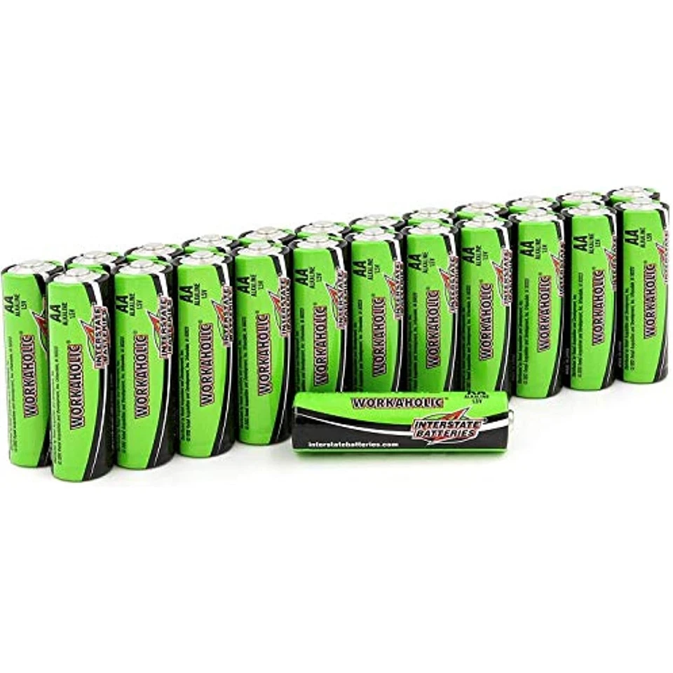 Interstate Batteries AA Alkaline Battery (24 Pack) All-Purpose 1.5V High - Image 1 of 4