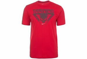 Nike Skull Training Tee-Shirt Dri-Fit 632527-687 The Tee T-Shirt Coton Rouge M